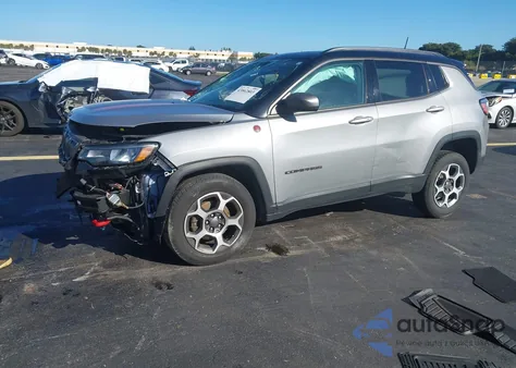 2022 Jeep Compass Trailhawk 4X4 from USA, damaged, VIN 3C4NJDDB0NT105444